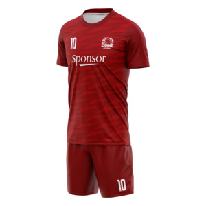 ชุดเสื้อฟุตบอลแบบเต็มตัวชุดเสื้อฟุตบอลผ้าโพลีเอสเตอร์ระบายอากาศพิมพ์ซับลิเมชัน100% ตามสั่ง - Product Image 4