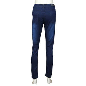 Pantalon en jean pour femme - Bleu foncé - Product Image 4