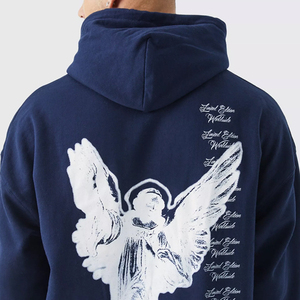 Prix d'usine – Sweats à capuche personnalisés de couleur unie, vierges et teints - Product Image 6