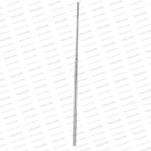 Applicateur en coton – Embouts droits, torsadés et dentelés – Tiges de tampon de diagnostic ORL réutilisables en acier inoxydable par Vaslcare - Product Image 1
