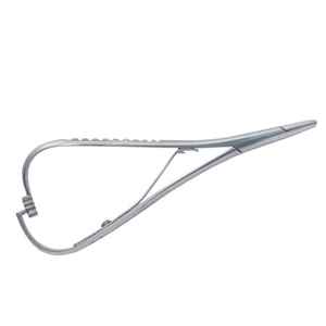 Porte-aiguille orthodontique en acier inoxydable avec serrure Instrument chirurgical dentaire réutilisable manuel en stock - Product Image 5