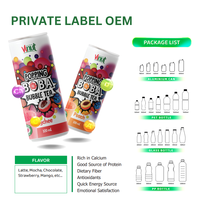 Venta al por mayor Bebida Refresco-320ml Popping Bubble Pearl Boba Tea con jugo Sabores de melocotón-Muestra gratis-Etiqueta privada OEM