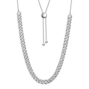 Nuevo Collar de Plata de Ley 925 Chapado en Oro con Diamantes Estilo Hip Hop para Hombre y Mujer, Venta al Por Mayor de Fábrica - Product Image 1