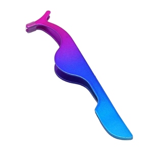 Applicateur de cils en or rose de qualité supérieure, étiquette privée, logo personnalisé, pinces à cils, ventes chaudes, approuvé CE ISO - Product Image 1