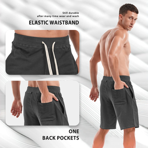 Pantalones cortos de chándal de moda | Tela transpirable y personalizable | Fabricante directo al por mayor - Product Image 4