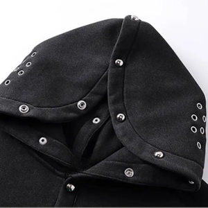 Pull à capuche ample décontracté pour hommes séchage rapide respirant printemps impression numérique 3D broderie marque de mode de rue chaude au crochet - Product Image 3