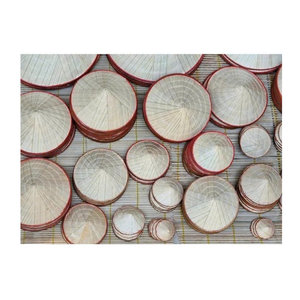 Chapeau conique miniature fait à la main, traditionnel vietnamien, non la, petite taille, chapeau décoratif - Product Image 1