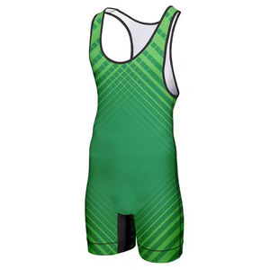 Singlet Reversible de Spandex/Poliéster con Logotipo Personalizado para Lucha y Running, Uniforme de Entrenamiento XL, Nuevo Diseño OEM - Product Image 2