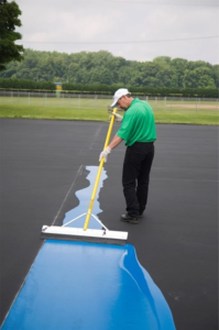 Peinture de court de tennis ZBS Revêtement acrylique à base d'eau pour les surfaces sportives en asphalte et béton à haute résistance aux UV - Product Image 2