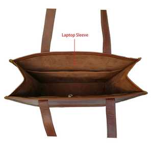 Bolsos Tote de Cuero Genuino de Primera Calidad, Color Personalizado, Hechos a Mano, con Cremallera, Resistentes al Agua, 100% Alta Calidad, Moda Femenina - Product Image 3