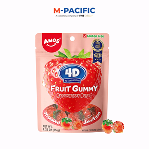 AMOS China รุ่นลิมิเต็ดอิดิชั่นของขวัญวันหยุด65g AMOS 4D ผลกัมมี่พีชระเบิด - Product Image 6