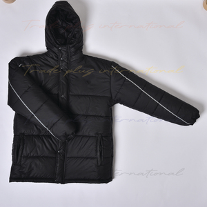 แจ็กเก็ตขนเป็ดของผู้ชายแบบมีซิปน้ำหนักเบาอบอุ่นน้ำหนักเบา - Product Image 4