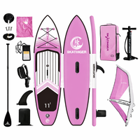 Voile de Windsurf OEM pour SUP, Kite Wing, Planche de Windsurf, Planche à Pagaie pour Eaux Offshore, Fabriquée en PVC Drop Stitch