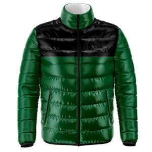 Vente à chaud Nouveau design Qualité supérieure Veste à bulles d'air pour hommes Veste à bulles à fermeture éclair épaisse pour hommes - Product Image 4