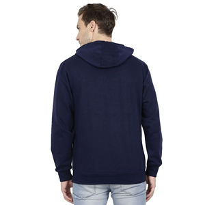 Fourniture directe en usine de sweats à capuche en polaire d'hiver de haute qualité pour hommes, légers avec broderie de logo personnalisé, Offre Spéciale à bas prix - Product Image 2