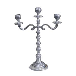 Bougeoir conique à cinq bras en aluminium de haute qualité avec finition polonaise brillante pour l'éclairage de la décoration - Product Image 2