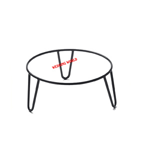 ชุดที่วางพิซซ่าโลหะแบบวางบนโต๊ะชุดที่วางพิซซ่าทำมือดีไซน์หรูหรา3ชิ้น - Product Image 3