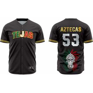 Maillot de baseball personnalisé pour jeunes 28, en polyester respirant, design vierge, impression du nom et du numéro - Product Image 1