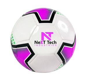 Ballon de football d'entraînement Next Tech Industries en matériau PU pour l'entraînement avec design personnalisé et logo personnalisé - Product Image 6