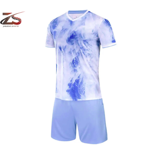 เครื่องแบบฟุตบอลคลาสสิกขนาดสีของทีมปรับแต่งได้และชุดทีมฟุตบอลสำหรับผู้ใหญ่ผลิตจากปากีสถาน - Product Image 2