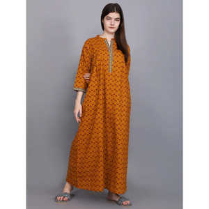 Camisón Largo Evolve para Mujer, 100% Algodón, Súper Suave, Estampado Informal, Ropa de Dormir para Damas - Product Image 3