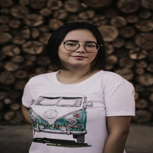 Vente d'été chaude T-shirts en coton personnalisés pour femmes col rond haut régulier avec tissu denim graphique 3D excellentes tenues coupe ajustée - Product Image 5