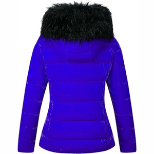 All-Printing Solid Pattern Winter Puffer <b>Jacket</b> New Casual Fashion Windproof and Lightweight Custom Zipper - Product Image 2