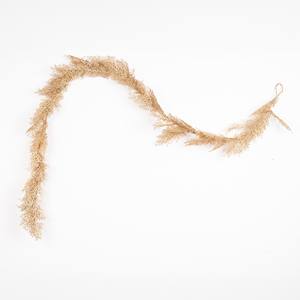 Elegante Guirnalda Navideña Verde Rústica Brillante y Decoración para Colgar en la Pared Interior - Product Image 1