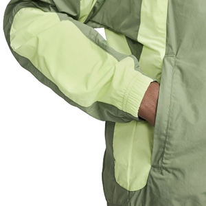 Ensemble de survêtement de sport deux pièces personnalisé pour homme, en nylon et polyester respirant, coupe-vent avec fermeture éclair - Product Image 3