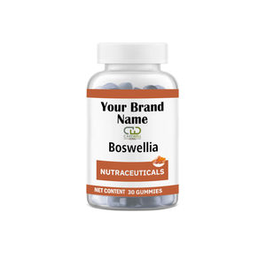 Extrait de Boswellia Gummies personnalisé à 30 doses Supplément naturel à base de plantes pour femmes enceintes de marque privée pour adultes - Product Image 1