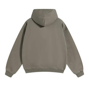 Sweat-shirt à capuche personnalisé de haute qualité, écologique, 500 GSM, 100% coton molletonné, épais, pull lourd, surdimensionné pour homme - Product Image 2