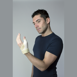 Soporte Ortopédico para Pulgar MEDICALAB, Protección Profesional, Material de Plástico y Algodón Resistente, Ajustable y Ligero con Cierre de Gancho y Bucle - Product Image 1