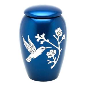 Urna de cremación de Metal hecha a mano moderna para adultos, último diseño, recuerdo, jarrón de estilo adulto para suministros funerarios - Product Image 1