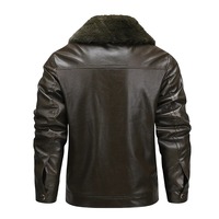 Jaket Kulit Pria Musim Gugur Musim Dingin Berkualitas Tinggi dari Kulit Sapi Asli, Bergaya, Bernapas, Ramah Lingkungan, Kedatangan Baru.