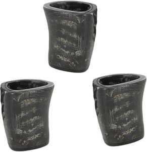 Vaso de Chupito Vikingo de Cuerno Auténtico de Búfalo, Hecho a Mano, Ecológico, Natural, Moderno, de Bajo Precio y Alta Calidad - Product Image 1
