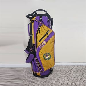 Omega Psi Phi fraternity Inc <b>GOLF</b> <b>BAGS</b>, OMEGA <b>GOLF</b> <b>BAGS</b> PURPLE AND OLD GOLD - Product Image 3