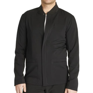 Vestes de travail tendance, blouses d'hôpital extensibles, vestes d'infirmière à col en V, uniformes médicaux pour hommes, uniformes pour blouses d'hôpital - Product Image 1