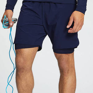 Vente en gros de shorts de gym en coton épais shorts de sport en polaire respirant pour hommes shorts d'entraînement pour la course à pied - Product Image 6