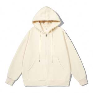 Vente en gros 2025 Nouvel arrivage Oem Meilleur sweat à capuche surdimensionné pull unisexe Streetwear Sweats à capuche zippés en coton de haute qualité pour hommes - Product Image 3