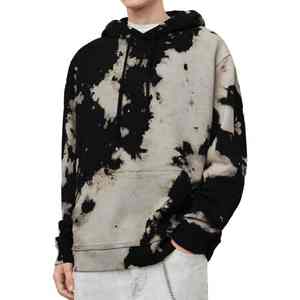 Sudaderas con Capucha Tie Dye para Hombre Más Vendidas en Línea, 100% Algodón, Felpa Gruesa, Cálida para Invierno, Transpirable, de Alta Calidad - Product Image 1