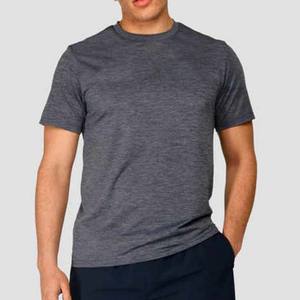 Camiseta Urbana de Algodón Tejido, Corte Cuadrado, Doble Capa, Manga Corta, 100% Algodón, Ajuste Holgado para Hombre, Protección UV, Transpirable 2026 - Product Image 6