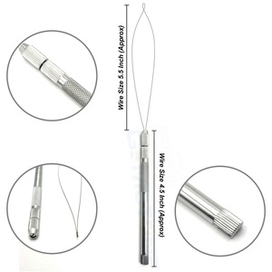 Hair Extension Loop <b>Tool</b> for Micro Beads & Nano Rings – Stainless Steel Pulling Needle <b>Hook</b> for Hair Extensions Installation - Product Image 1
