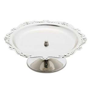 ที่วางเค้กโลหะชุบสังกะสีสีเทาแบบแฟนซีที่เสิร์ฟคัพเค้กจัดงานแต่งงานที่บ้านโรงแรมร้านอาหารงานเลี้ยงวันเกิด - Product Image 5