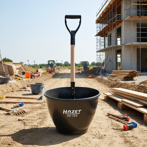 Cubo de Construcción Hazet de 20L, Pala Resistente para Trabajos al Aire Libre - Product Image 3