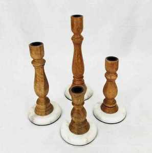 Support de bougie en laiton fait main indien pour bougies chauffe-plat et votives, design personnalisé, finition écologique, pour décoration de Noël, de maison et de mariage - Product Image 1