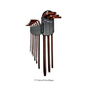 Jeu de clés Torx étoile métriques extra longues LIPRO de haute qualité, 9 pièces, T10-T50 |   Acier au chrome-vanadium durable pour l'automobile et l'industrie - Product Image 1