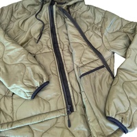 Hoodie en nylon premium pour l'hiver, imprimé couleur unie, doublure poncho, veste chaude, design nature, sudadera con capucha