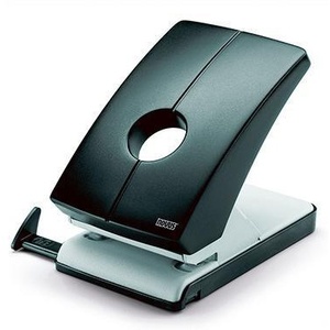NOVUS B 240 สีแอนทราไซต์/สีดำ เครื่องเจาะกระดาษ 8 ซม. พร้อมรางนำ ความจุ 40 แผ่น (80 กรัม/ตร.ม.) - Product Image 1