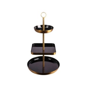 Support à gâteau rond de qualité supérieure, de forme personnalisée, avec finition argentée brillante, pour usage domestique et hôtelier. - Product Image 6