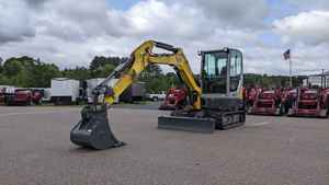 Envío Gratuito, Excavadora Mini de Orugas WACKER NEUSON EZ50 de 5 Toneladas, Equipo de Construcción de Alta Eficiencia con Cola Cero - Product Image 6